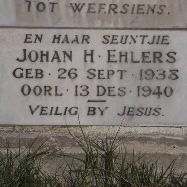 EHLERS Johan H. 1938-1940