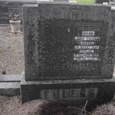 EHLERS Hans Jurie 1828-1884