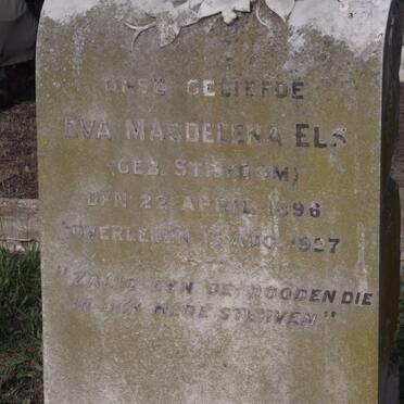 ELS Eva Magdelena nee STRYDOM 1896-1927
