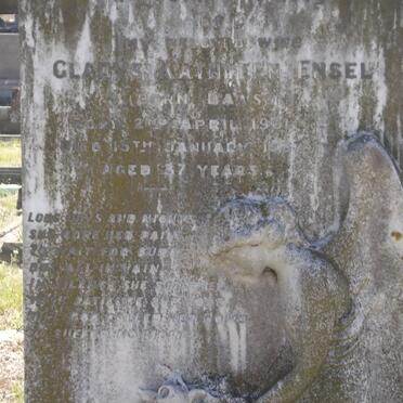 ENSEL Gladys Kathleen nee DAWSON 1901-1937