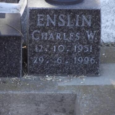 ENSLIN Charles W. 1951-1996