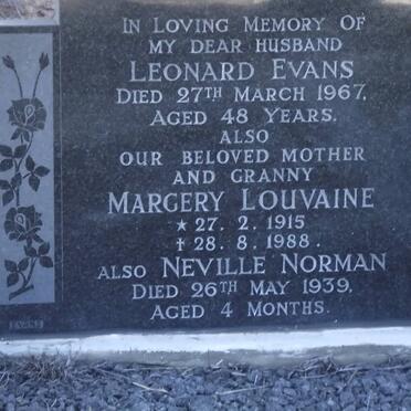 EVANS :: LOUVAINE :: NORMAN 