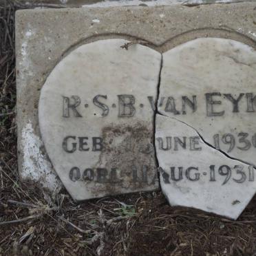 EYK R.S.B., van 1930-1931