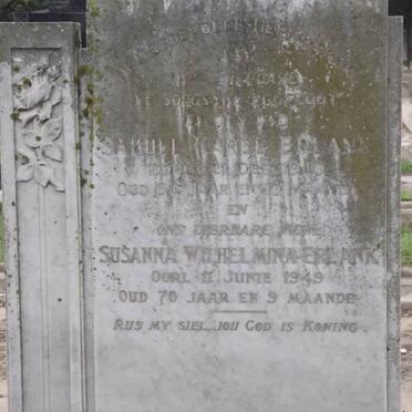 ERLANK Samuel Karel -1946 &amp; Susanna Wilhelmina -1949