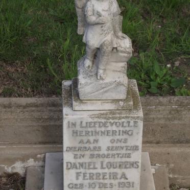 FERREIRA Daniel Lourens 1931-1940