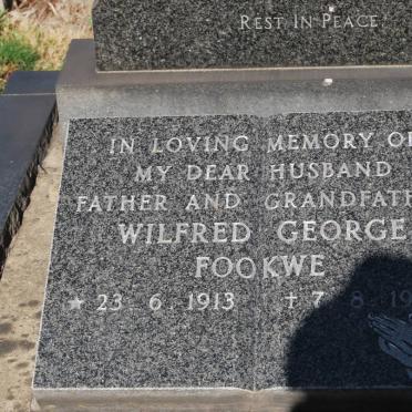 FOOKWE Wilfred George 1913-1982