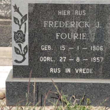 FOURIE Frederick J. 1906-1957