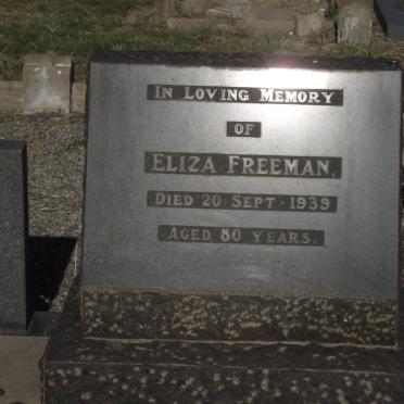 FREEMAN Eliza -1939