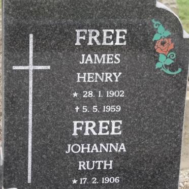 FREE James Henry 1902-1959 &amp; Johanna Ruth 1906-1989