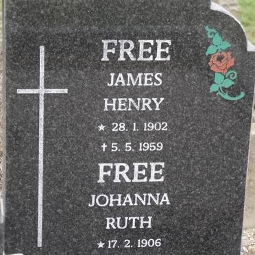 FREE James Henry 1902-1959 &amp; Johanna Ruth 1906-1989