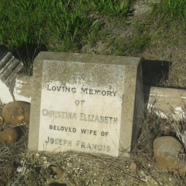 FRANCIS Christina Elizabeth