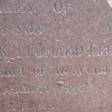 FROST Mark Leonard -1942 