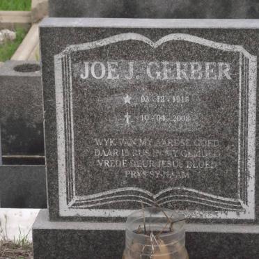 GERBER Joe J. 1916-2008
