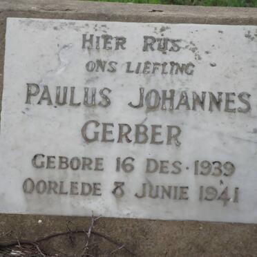 GERBER Paulus Johannes 1939-1941