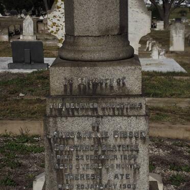 GIBSON Constance Beatrice -1894 :: GIBSON Theresa Kate -1903