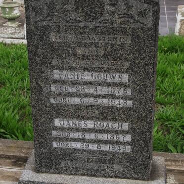 GOUWS Fanie 1878-1943 :: ROACH James 1867-1943