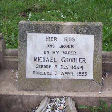GROBLER Michael 1894-1955