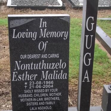 GUGA Nontuthuzelo Esther Malida 1966-2004