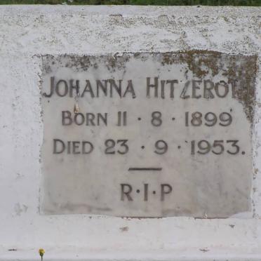 HITZEROTH Johanna 1899-1953