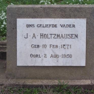 HOLTZHAUSEN J.A. 1871-1950