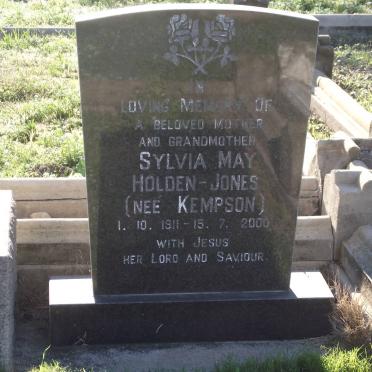 HOLDEN-JONES Sylvia May nee KEMPSON 1911-2000