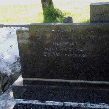 HUGO Edna Heather nee WILLIS 1924-1968