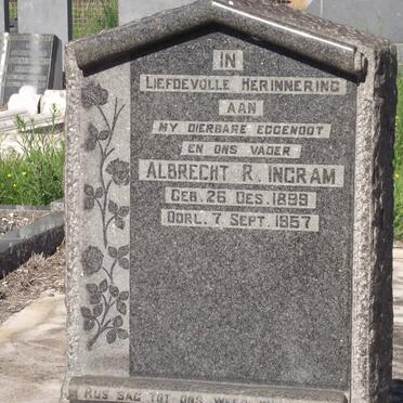 INGRAM Albrecht R. 1899-1957