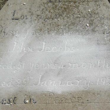 JACOBS John -1927