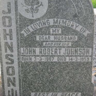 JOHNSON John Robert 1887-1959