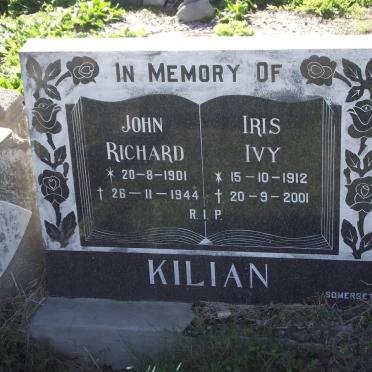 KILIAN John Richard 1901-1944 &amp; Iris Ivy 1912-2001