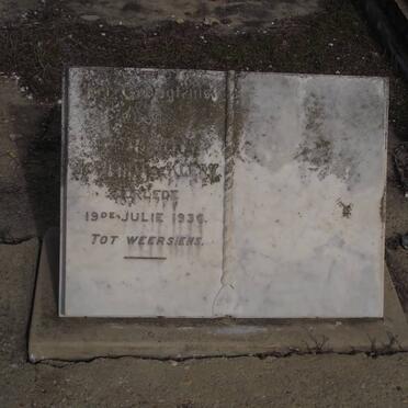 KLERK Johanna, de -1936