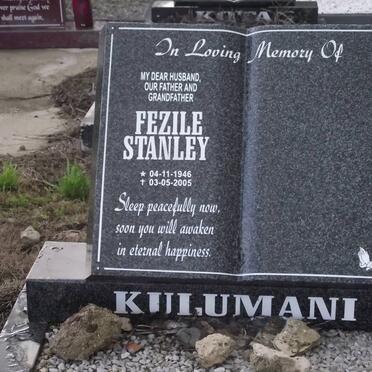 KULUMANI Fezile Stanley 1946-2005
