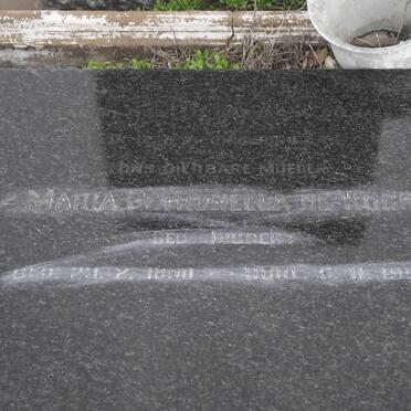 KOCK Maria Gertruida, de nee JOUBERT 1890-1950