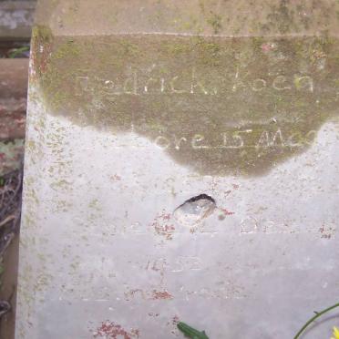 KOEN Frederick 1953-1953