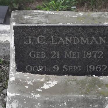 LANDMAN J.C. 1872-1962