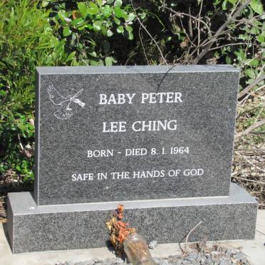 LEE CHING Peter 1964-1964