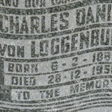 LOGGENBURG Charles Daniel, von 1885-1958