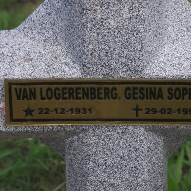 LOGERENBERG Gesina Sophia, van 1931-1996