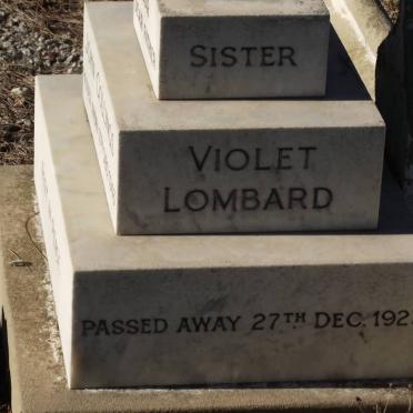 LOMBARD Violet -1927