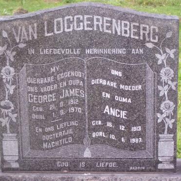 LOGGERENBERG George James, van 1912-1970 &amp; Ancie 1913-1987