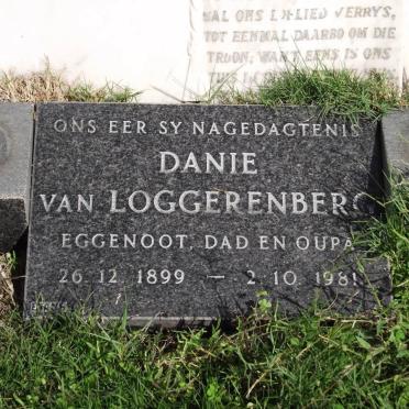 LOGGERENBERG Danie, van 1899-1981