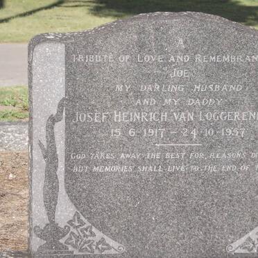 LOGGERENBERG Josef Heinrich, van 1917-1957