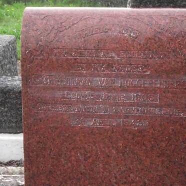 LOGGERENBERG G. Christiaan, van 1906-1949