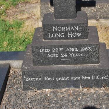 LONG HOW Norman -1963