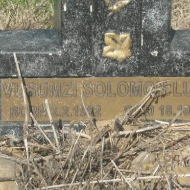LUNGU Vusumzi Solomon 1982-2005