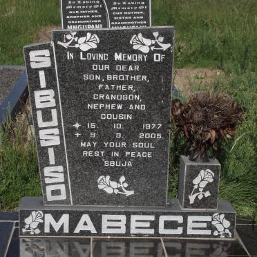 MABECE Sibusiso 1977-2005