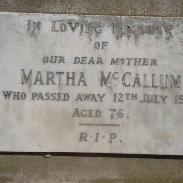 Mc CALLUM Martha -1941