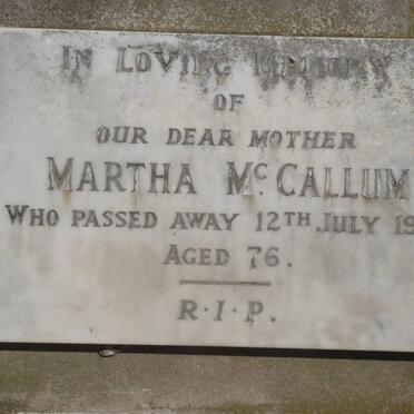 Mc CALLUM Martha -1941