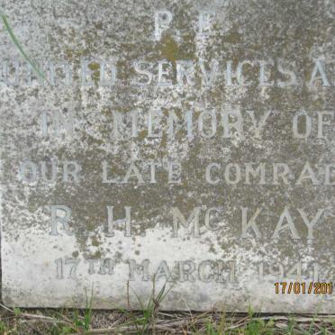 Mc KAY R. H. -1941