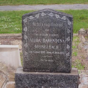 MEISELBACH Alida Barendina 1890-1949